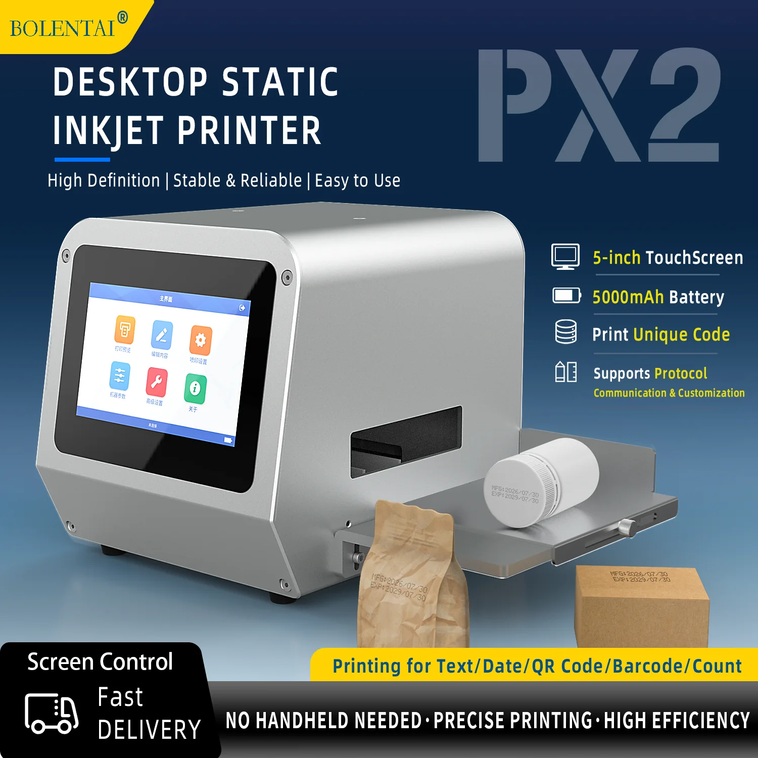 BOLENTAI PX2 product highlights and specifications